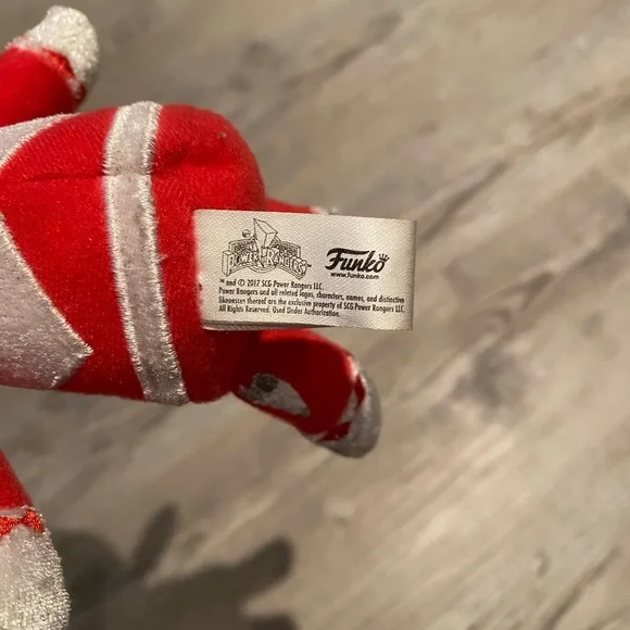 Funko Mighty Morphin Power Rangers 8" Red Ranger Plush - Picture 3 of 3